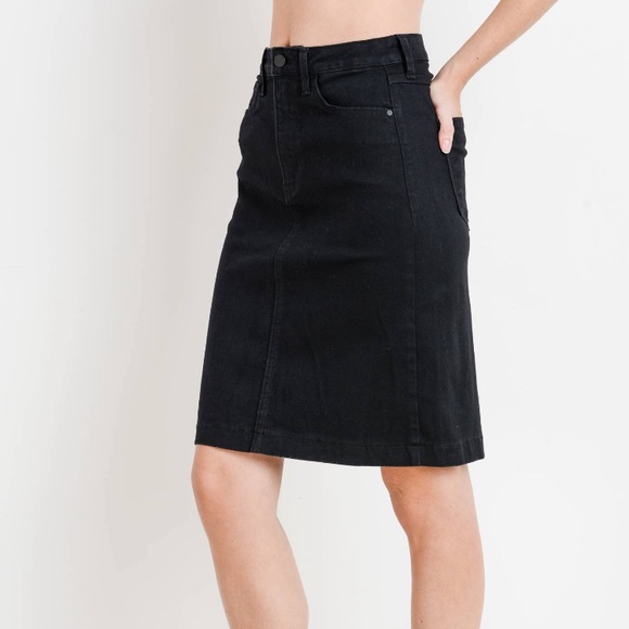 NWT Just Black Denim Skirt - Picture 3 of 10